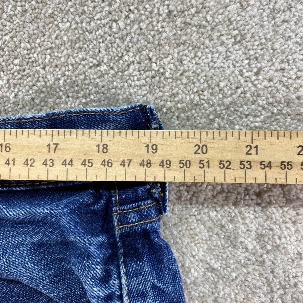 Levis 505‎ Regular Fit Jeans Mens 36x30 Blue Medium Wash Straight Leg